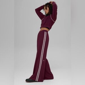 ALO Track Star Wide Leg Pant (Regular)